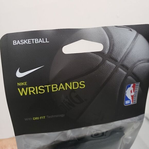 Nike NBA Dri Fit Performance Wristbands Brooklyn Nets One Size Fits All NWT - Picture 8 of 8
